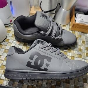 DC Men's Black and Gray Sneakers